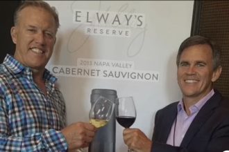 Jeffrey Sperbeck. John Elway (L) and Jeff Sperbeck (R) were partners in a winery since 2013. Credit: Facebook